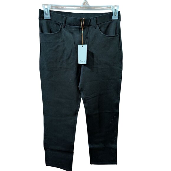 Quince Pants - Quince Ultra Stretch Ponte Straight Leg 4 Pocket Pants X Petite Length NWT Size